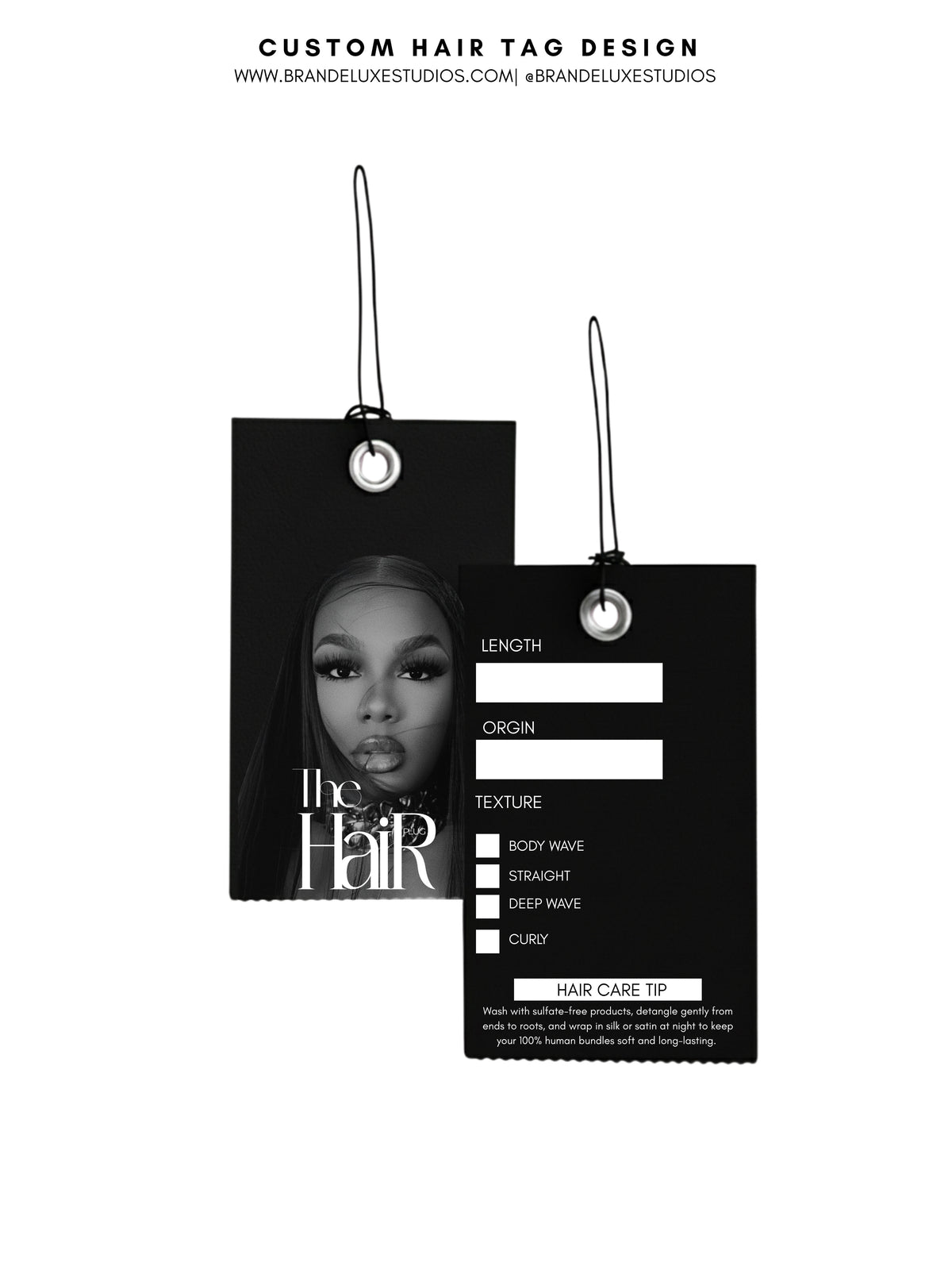 Hair Tag Design